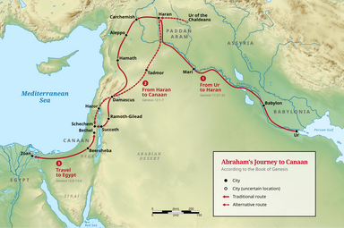 아브라함의 가나안 여정
