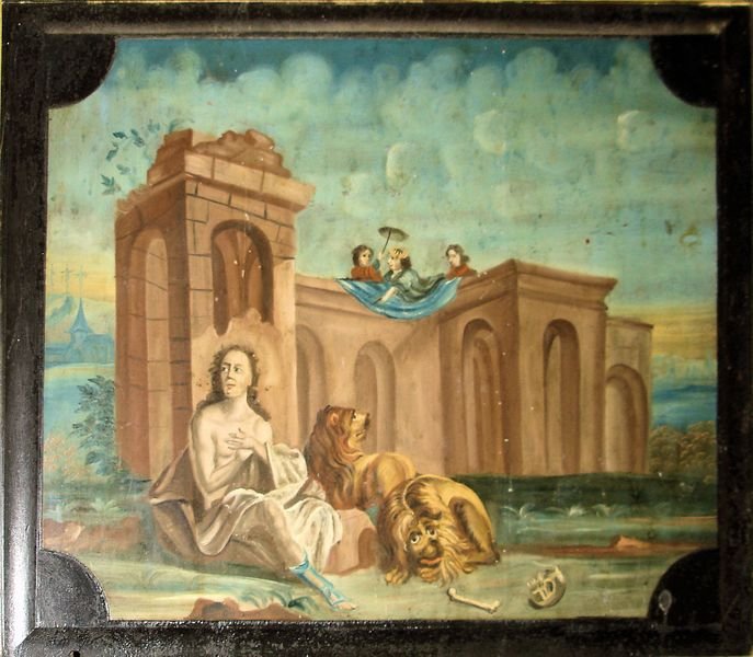 파일:Lambrechtshagen Kirche Empore4.jpg