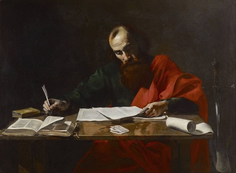 파일:Paul Writing His Epistles.jpg